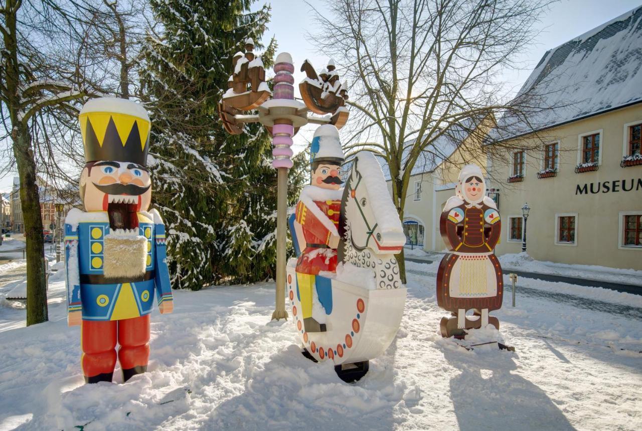 Ferienwohnung Floehatalblick Olbernhau Luaran gambar