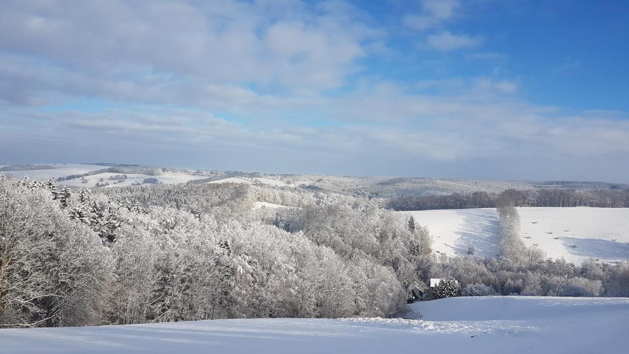 Ferienwohnung Floehatalblick Olbernhau Luaran gambar